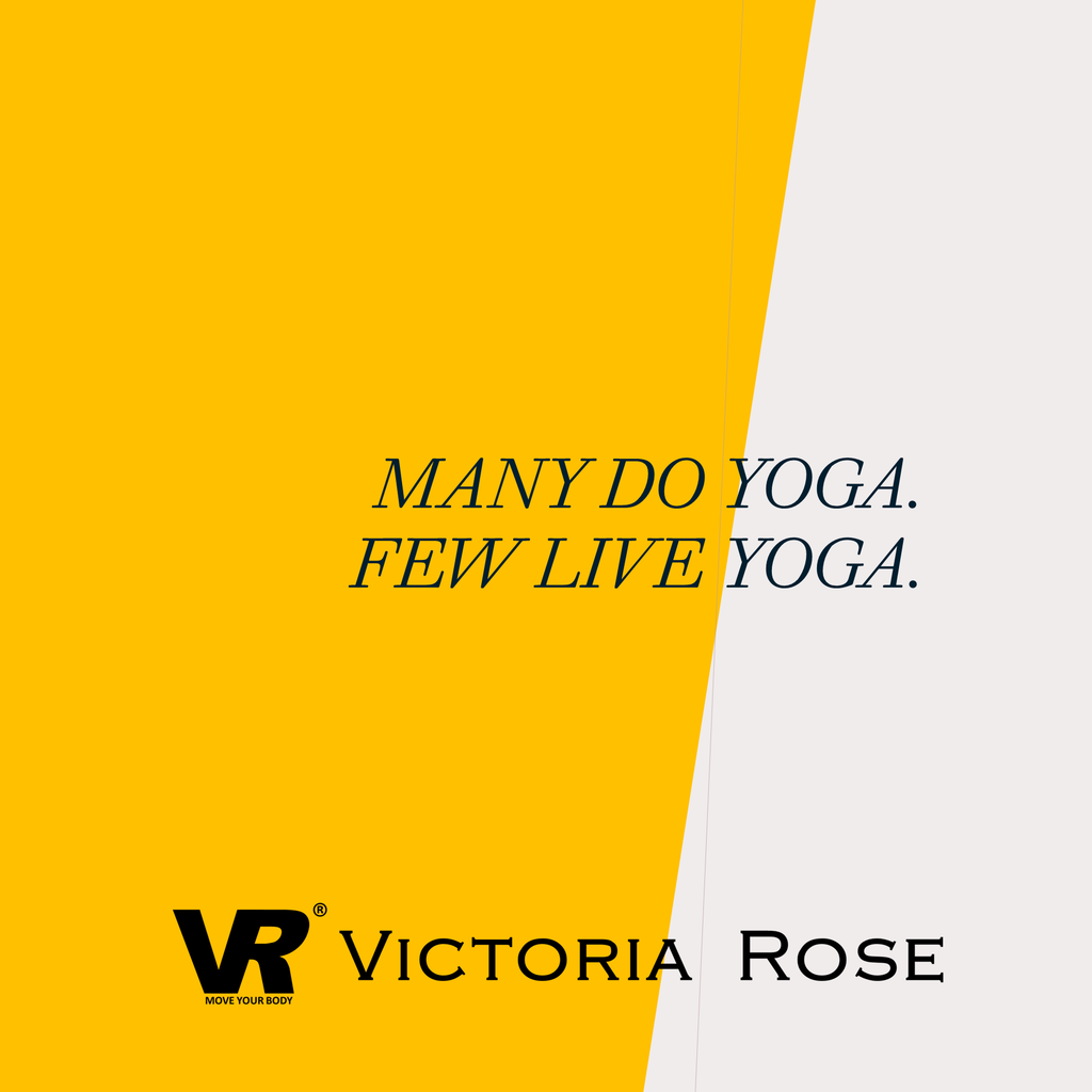 Many Do Yoga, Few Live Yoga.